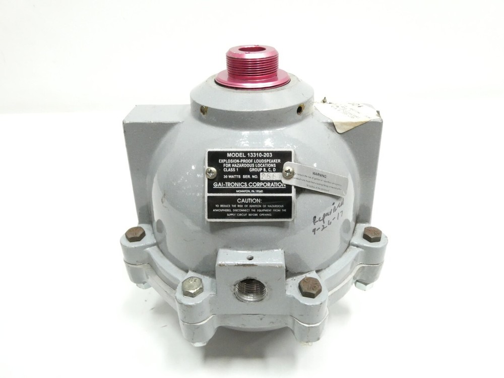 Gai-tronics 13310-203 Explosion-proof Loudspeaker