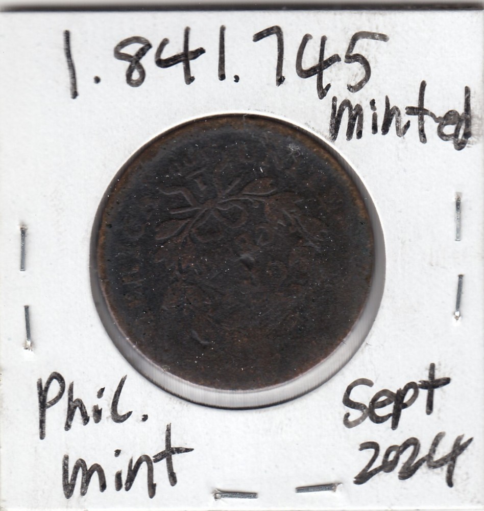 1798 US Large Cent - Draped Bust