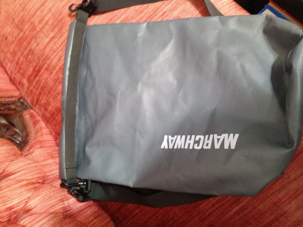 MARCHWAY Floating Waterproof Dry Bag Backpack, Grey ,20L