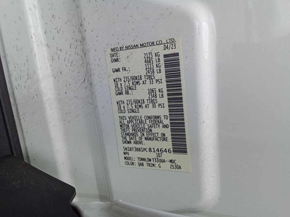 Camera/Projector Camera Front View Windshield US Built Fits 23 ROGUE 860977