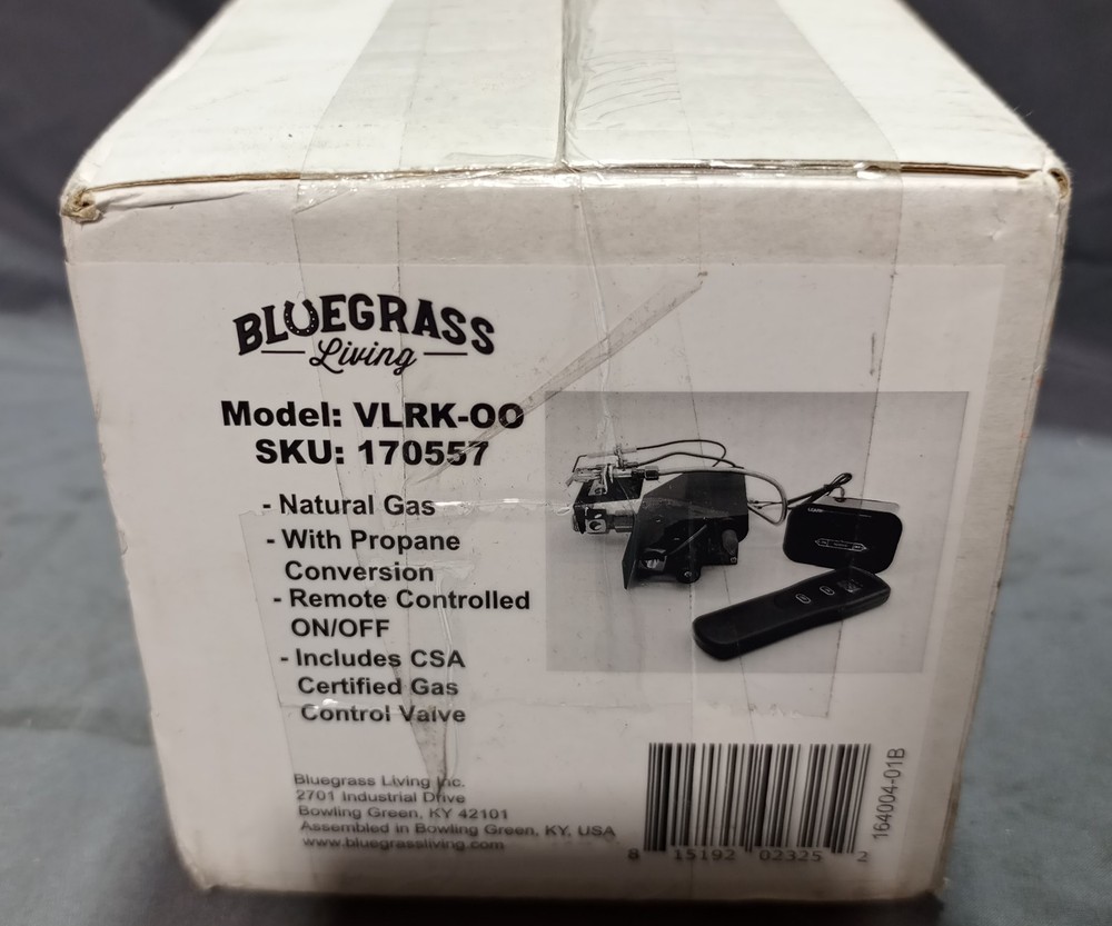 Bluegrass Living Black Plastic Remote