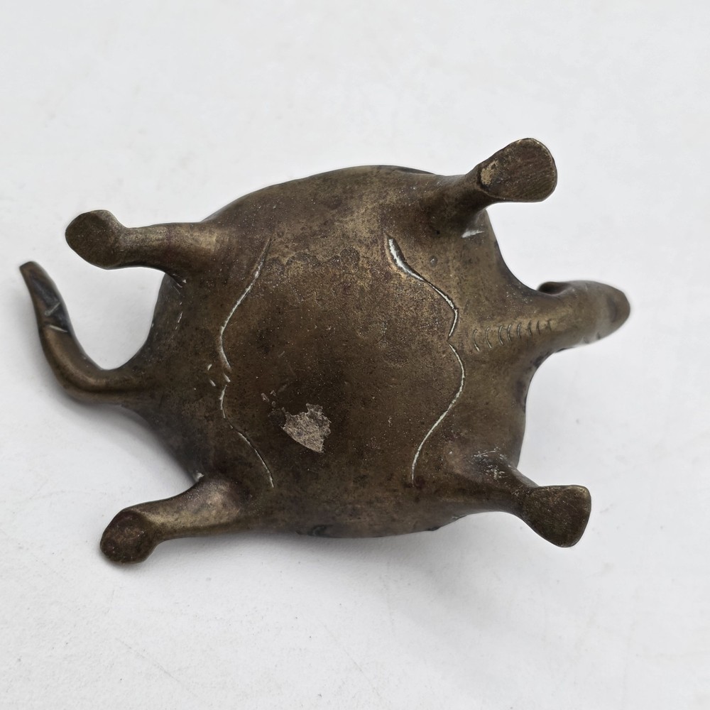 Vintage Bronze / Brass Turtle 3"