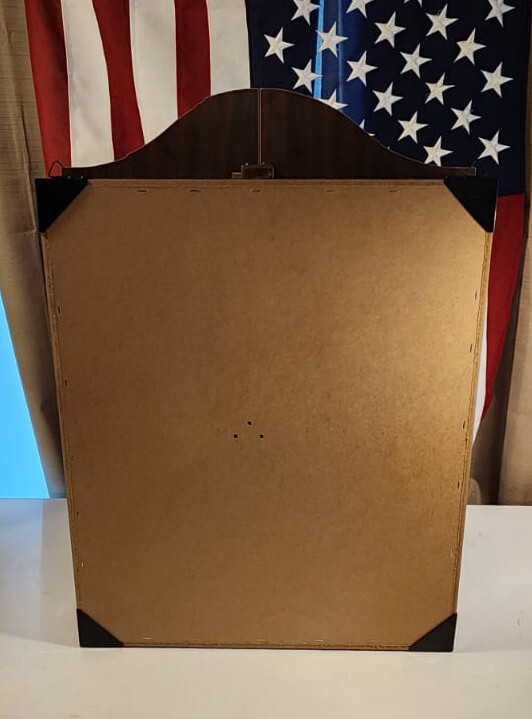 Clemson University Personalized Complete Dart Board Cabinet