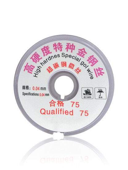 Replacement Molybdenum Screen Cutting Wire Ultra Strong (0.04MM x 75MM)