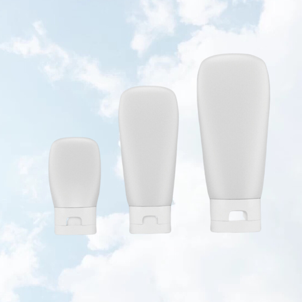 3Pcs Subpackaging Bottle Squeezable Travel Tube Sets