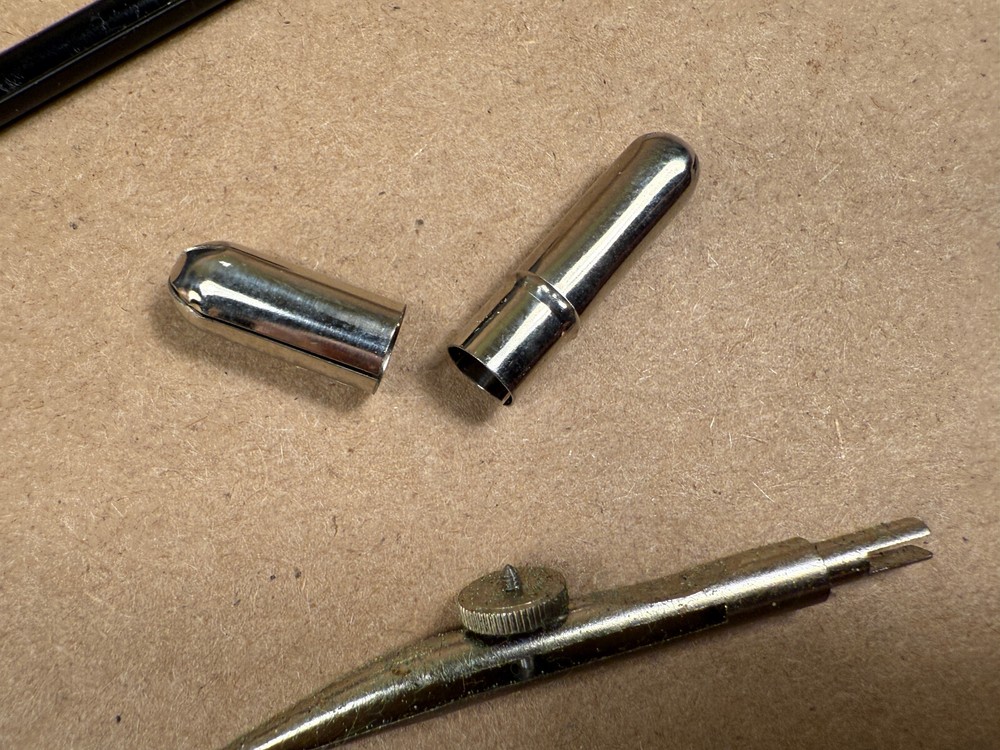 Vintage Waltham Drawing Instruments Small Case Germany Circle Drafting Compass