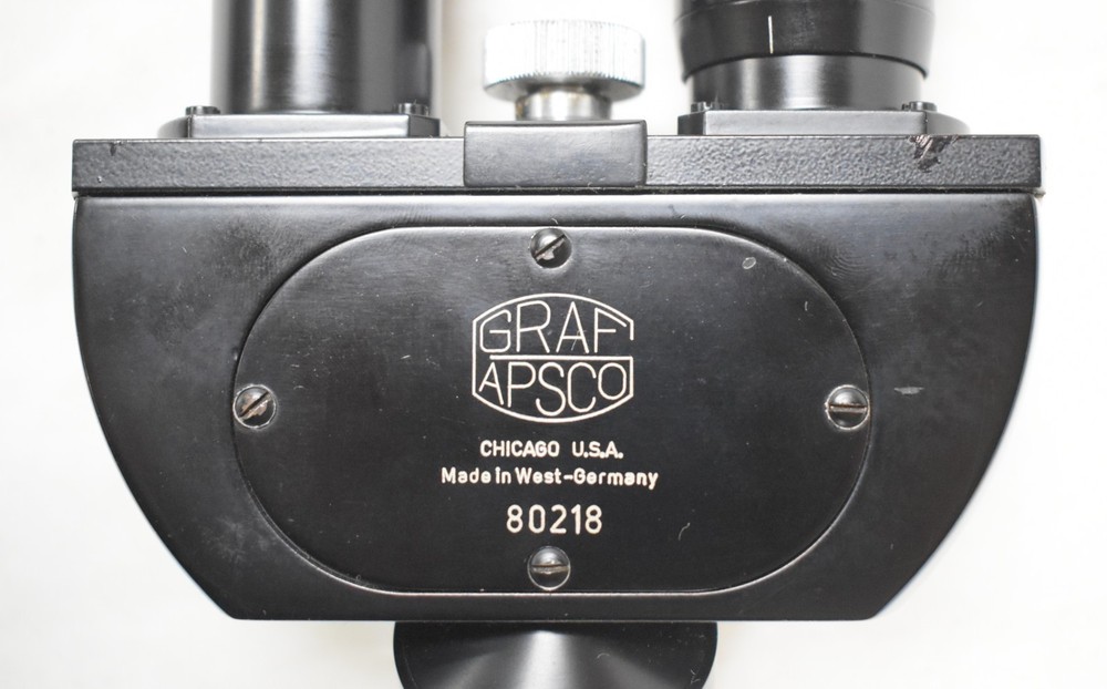 Vintage Grafs-Apsco Microscope Head