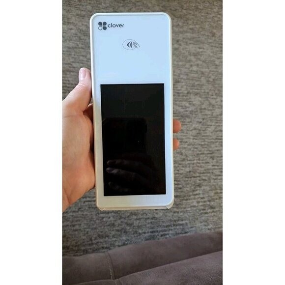 Clover Flex Credit Card Reader White Black UNTESTED