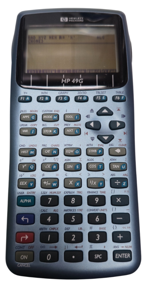 Hewlett Packard HP-49G Calculator