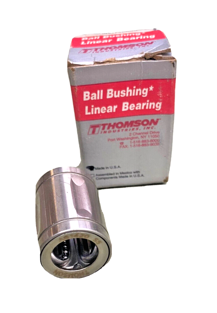 New Thomson XA81420SS - Closed, Round, Linear Ball Bushing