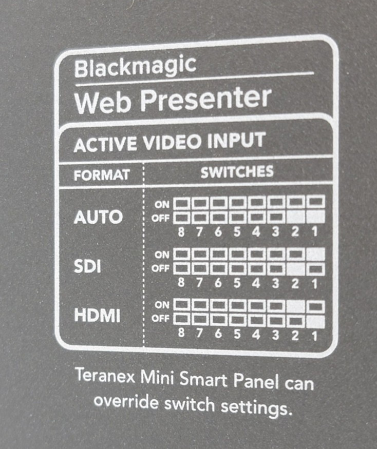 Blackmagicdesign Black Magic Design Web Presenter