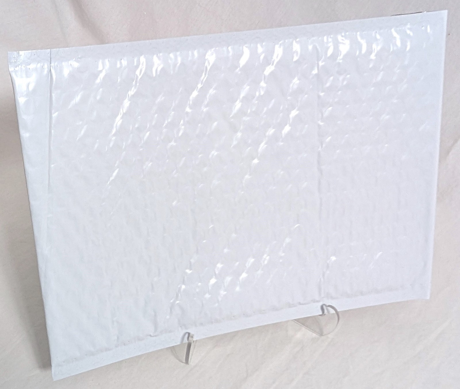 500-Pk WHITE 7.25 x 11" Padded POLY BUBBLE MAILER #1 shipping DVD game envelope