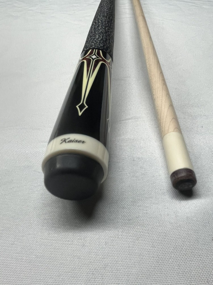 Kiaser Pool Cue Maple Shaft 2 Piece Playing Stick K252D