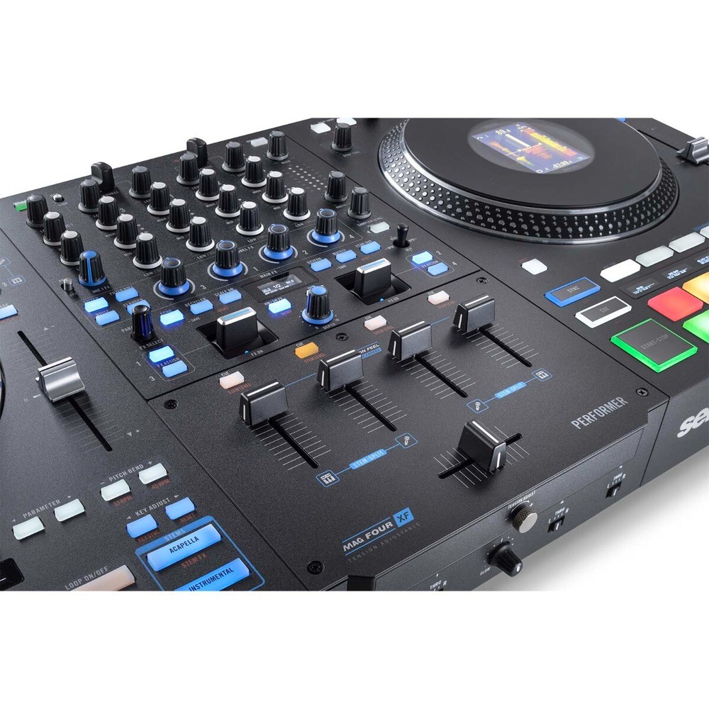 Rane PERFORMER 4-Channel Motorized Professional DJ Controller with Stems