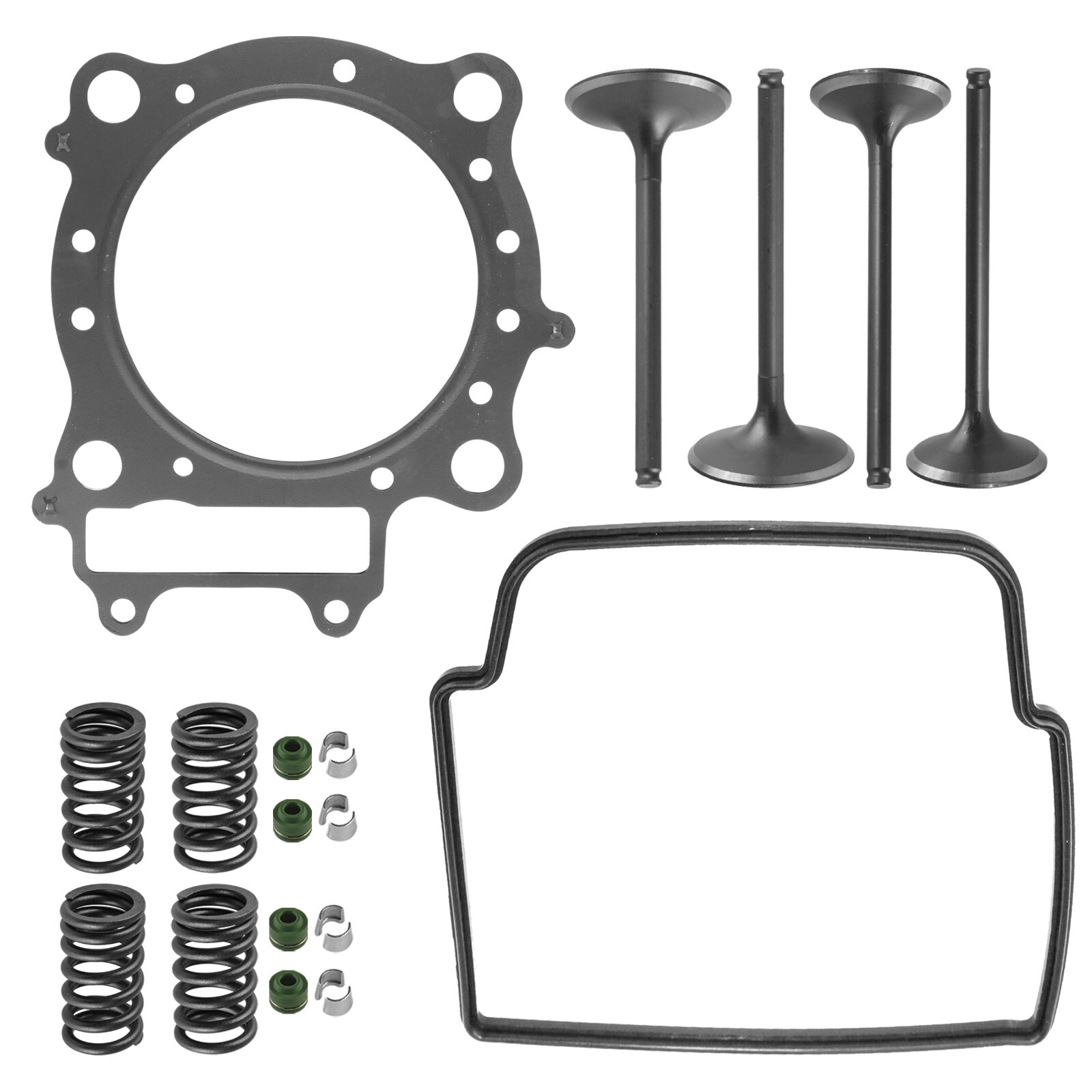 Cylinder Intake Exhaust Valve Gasket Kit for Honda CRF450R 2007 2008