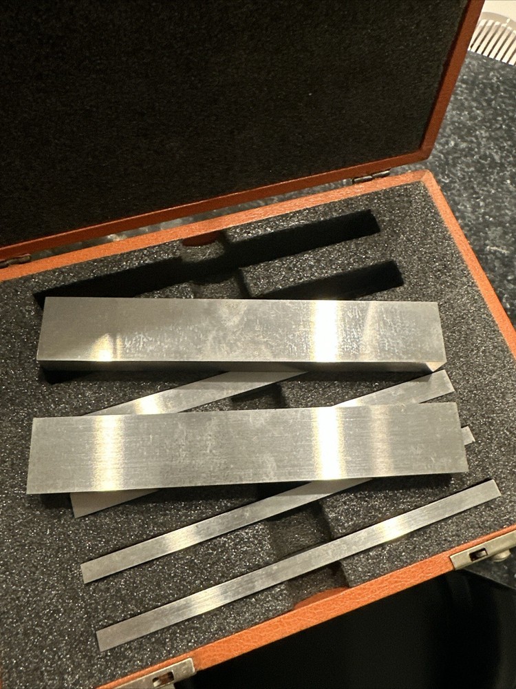 Brown Sharpe 920 Ground Parallel Set Machinist Tool Maker Inspection / Set Up