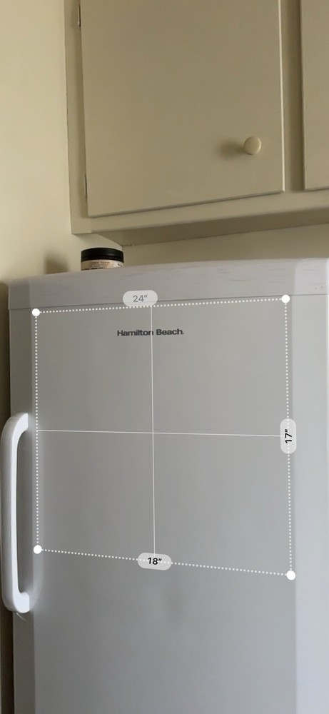 Hamilton Beach Upright Freezer