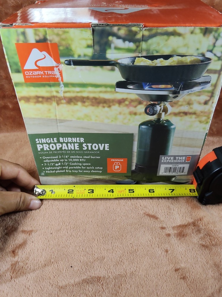 Ozark Trail Single Burner Backpacking Propane Stove