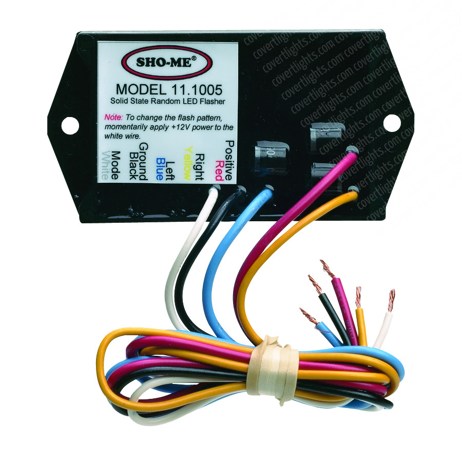 SHO-ME LED FLASHER 7 PATTERNS - Model# 11.1005 Able2