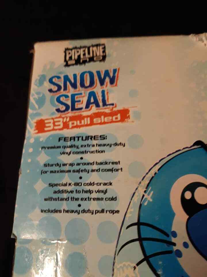 Pipeline Snow Seal 33" Pull Sled