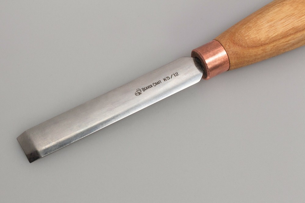 Wood Carving Tools Compact Chisel Carving Straight Rounded Chisel BeaverCraft