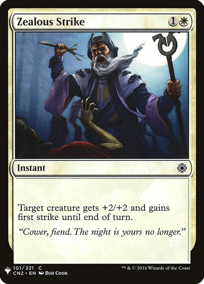 Zealous Strike The List Reprints 101 MTG LP