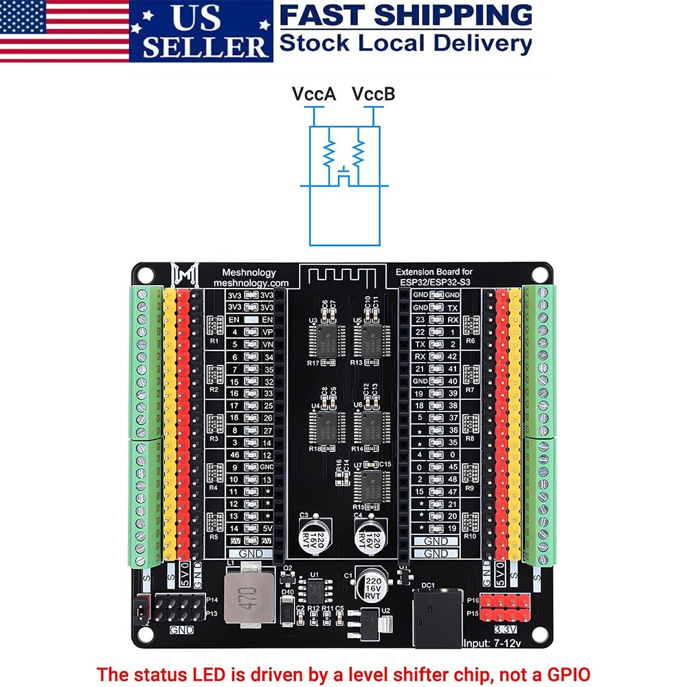 ESP32 WiFi Bluetooth Development Board / ESP32 WROVER Breakout Expansion Board
