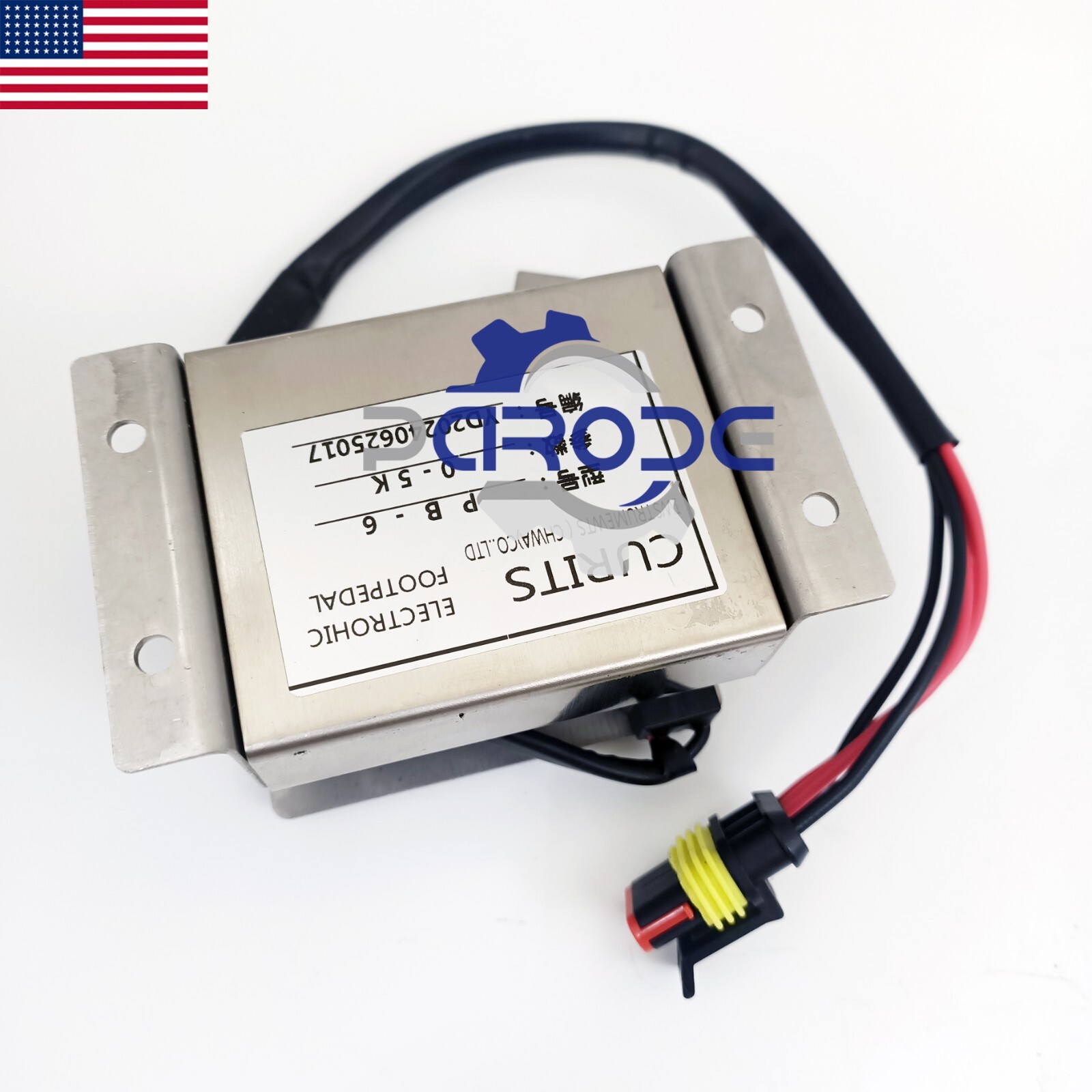 Type 0-5K Throttle PB-6 with MS 3 wires PB-8 for Curtis PB 8 type Potentiometer