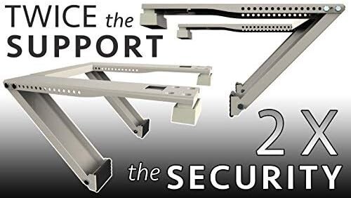 ALPINE HARDWARE Universal Window AC Support - Air Conditioner Bracket - Support