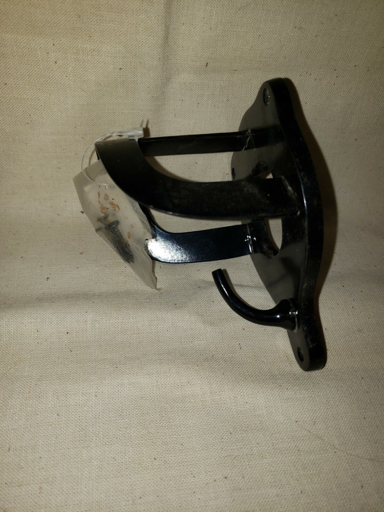 Wall mount English bridle Rack, Black