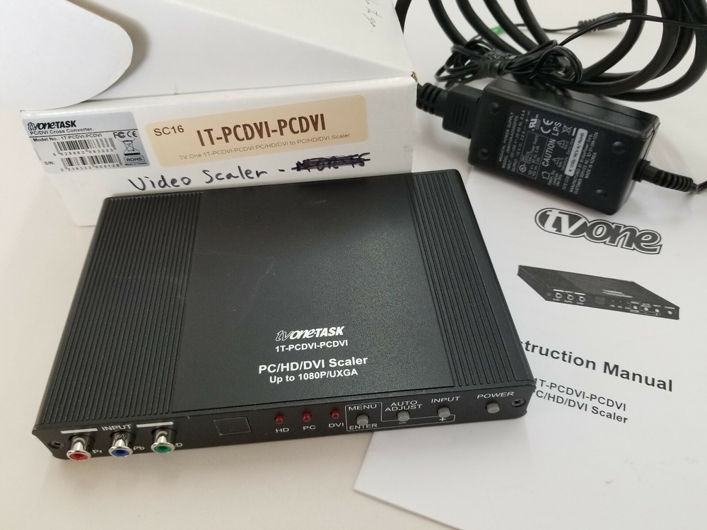 TVOne Task IT-PCDVI-PCDVI Video Scaler