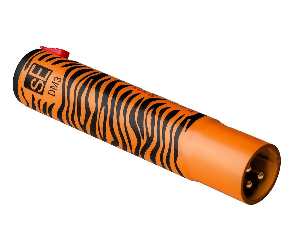 SE Electronics DM3-DI Dynamite Active DI, Orange and Black