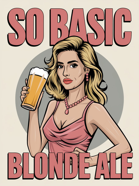 Label Peelers So Basic Blonde Ale Beer Kit