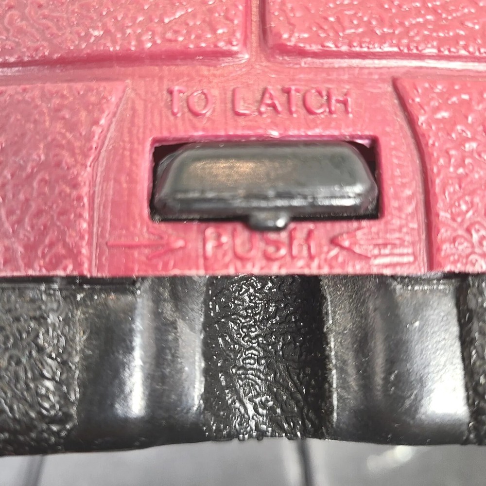 Coleman Lantern Carry Case Only Red Plastic Storage Handle