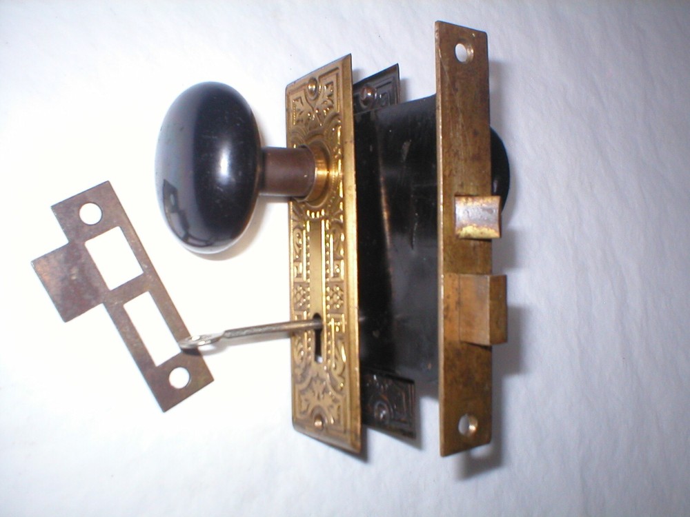 Antique Victorian Era Door Hardware