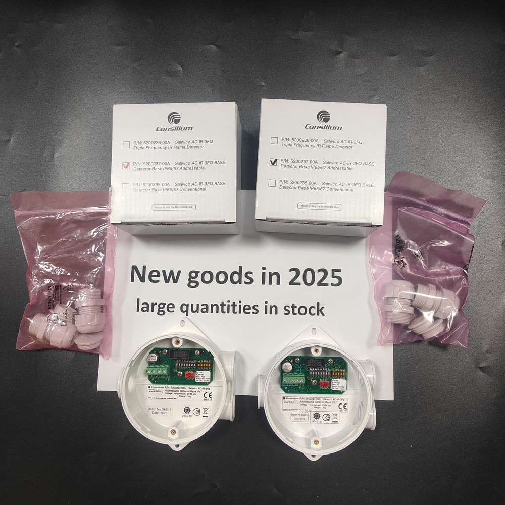 Consilium Salwico AC-IR-3Fq Addressable Base 5200237-00A (2 Pcs)