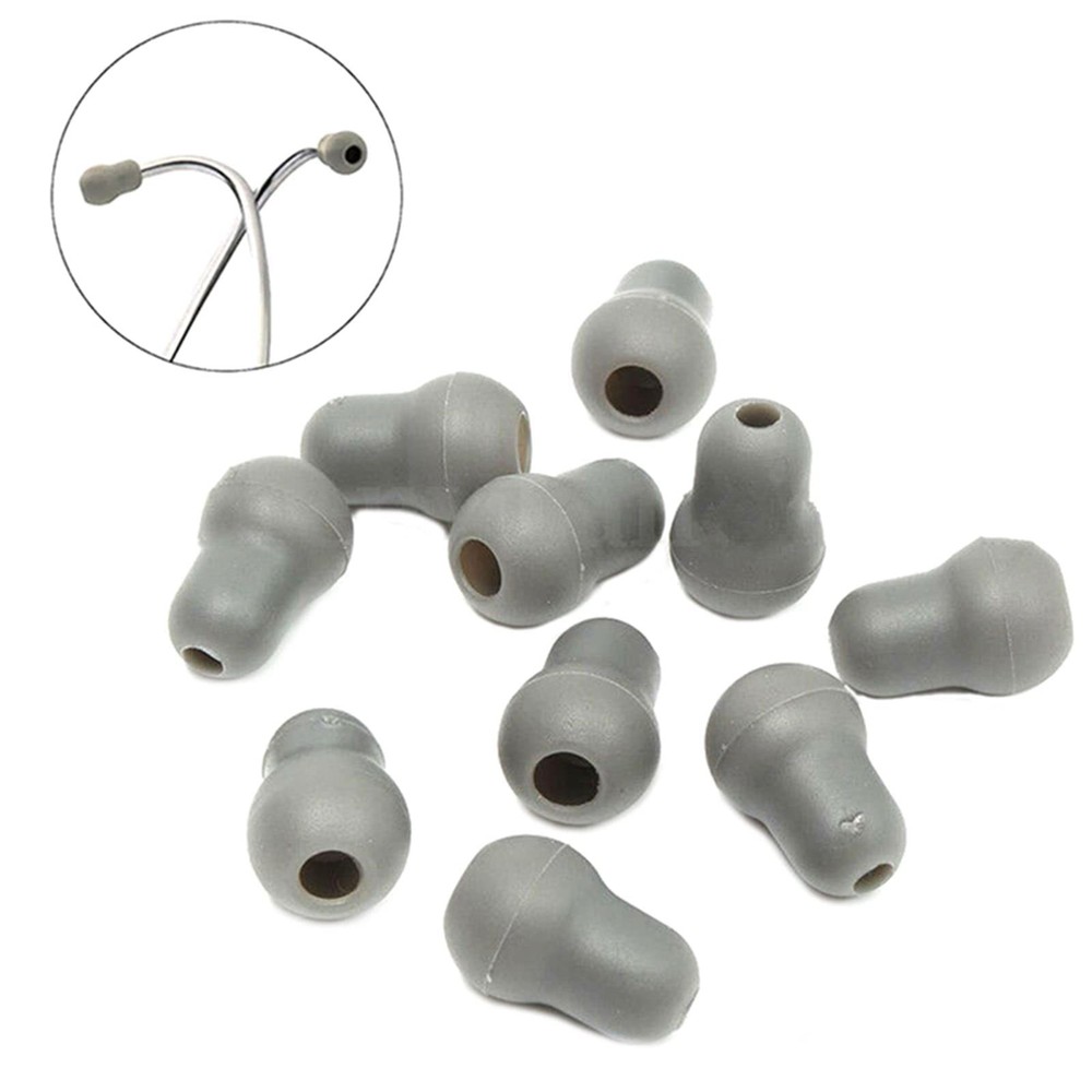 10Pcs Super Soft Earplug Eartips Earpieces Replacement for Littmann Stethoscope