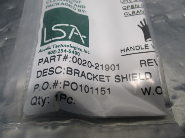 4 AMAT 0020-21901 Bracket Shield, 453476