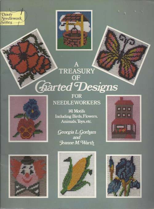 Needlework PATTERN Book Charted Designs