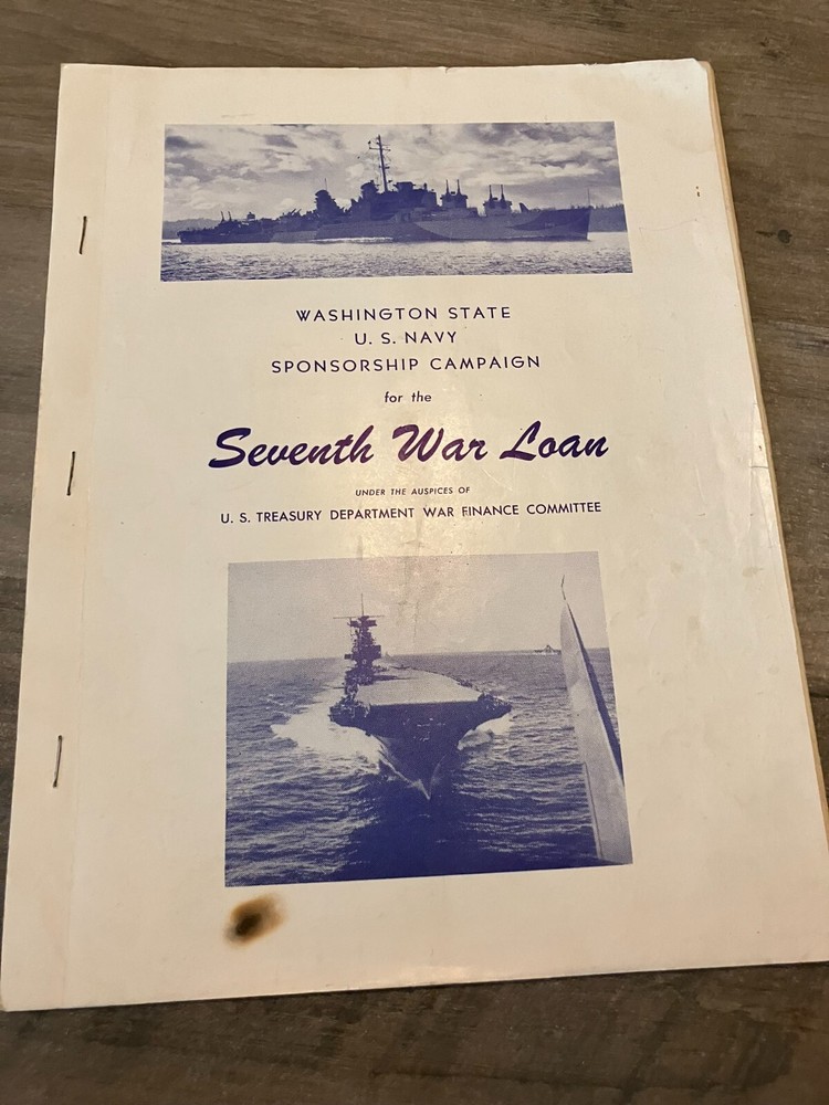 Seventh War Loan Booklet WWII