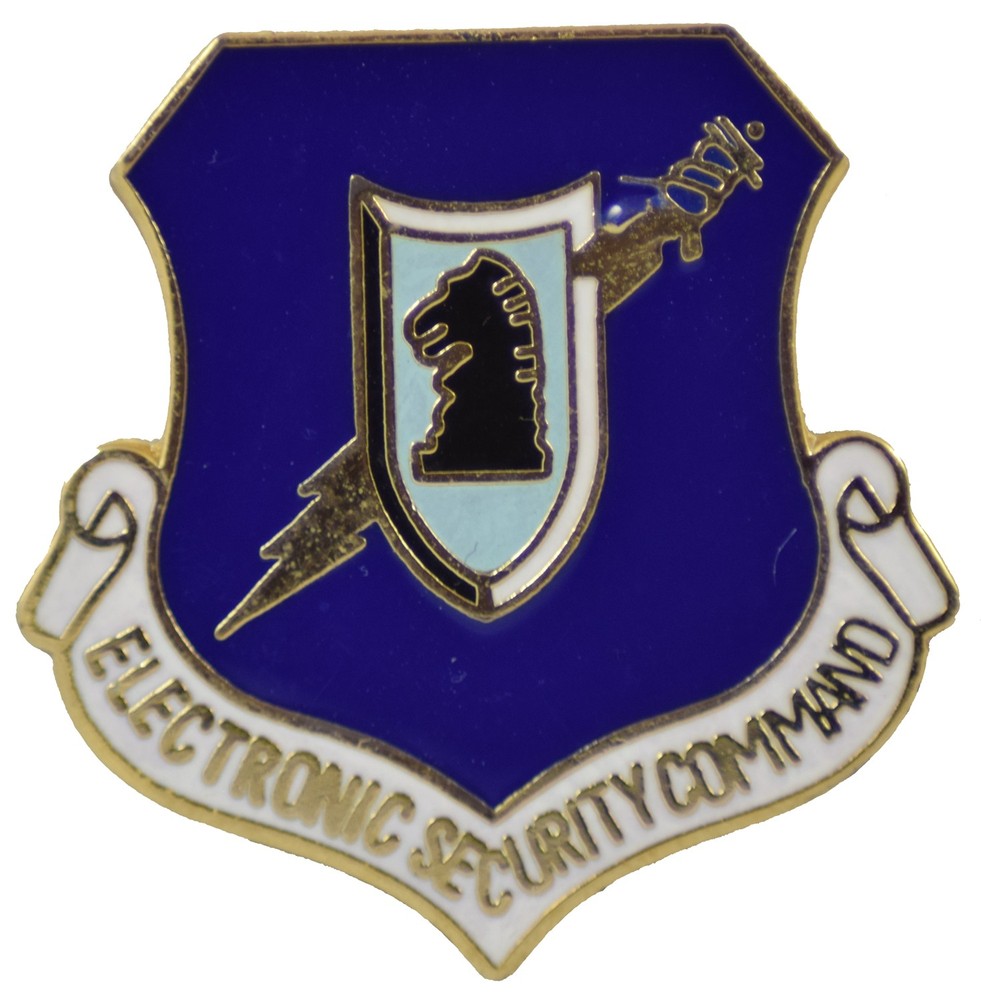 ELECTRONIC SECURITY CMD. HAT PIN