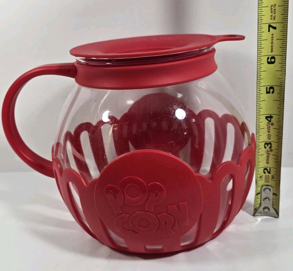 Ecolution Microwave Micro-Pop Popcorn Popper, Borosilicate Glass