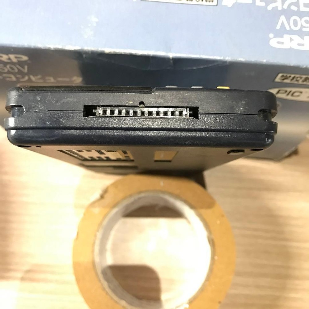 SHARP PC-G850V Pocket computer PC Function Calculator Tested