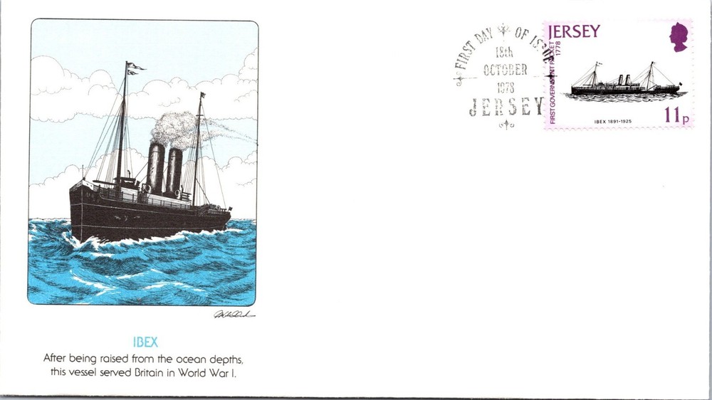 Jersey 1978 FDC - IBEX - J8834