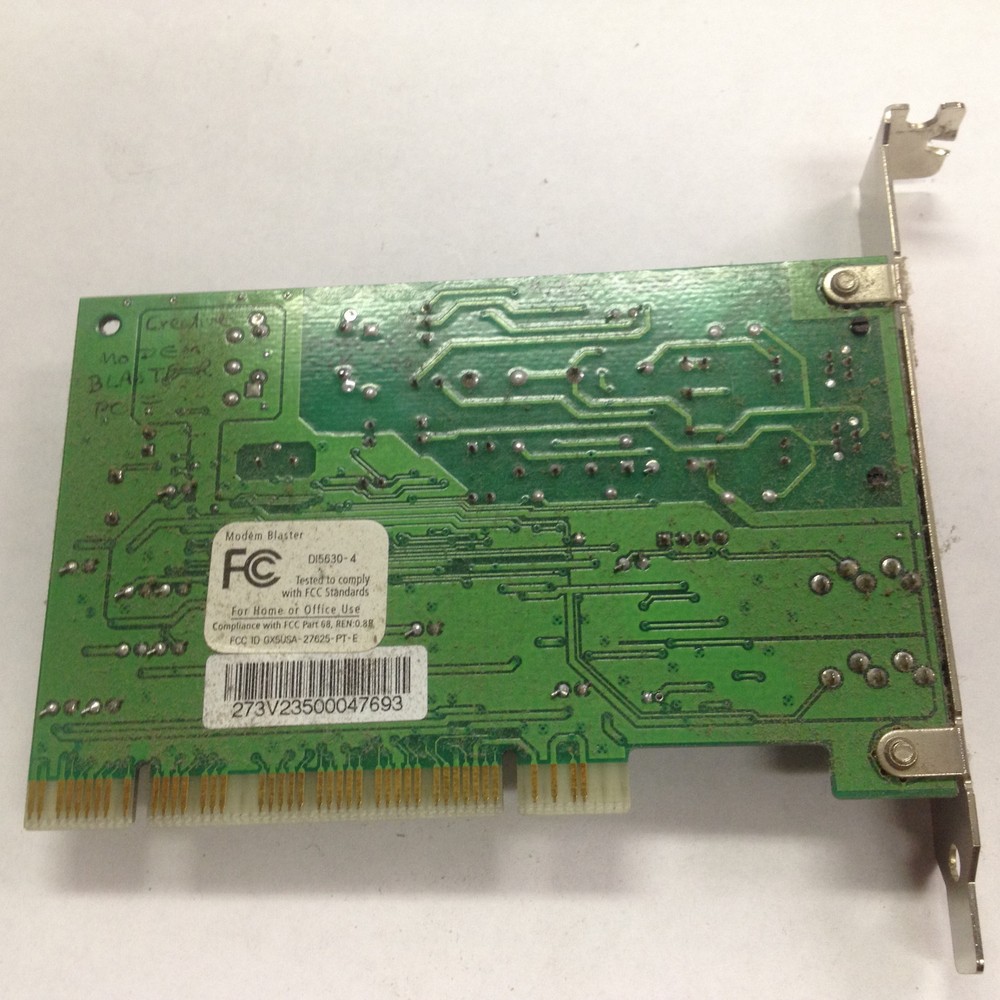 Creative 56K Voice Modem Blaster DI5630-4 PCI