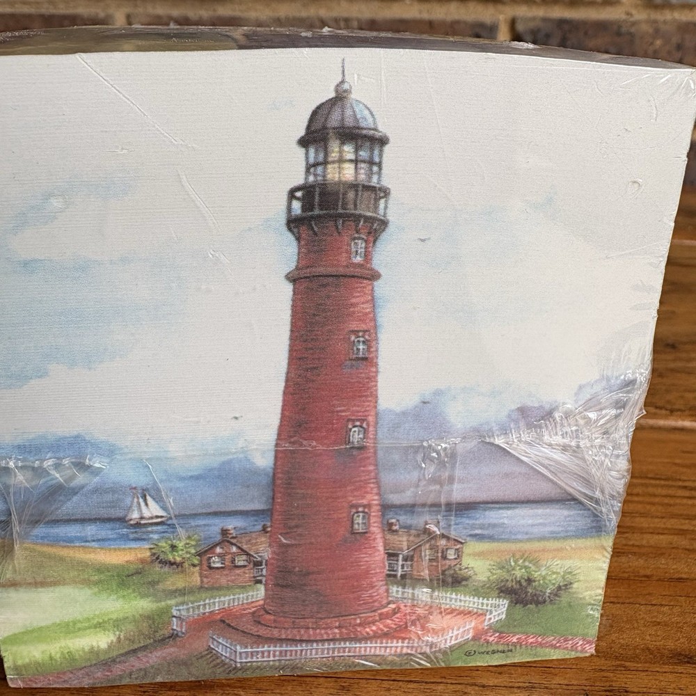 Vintage Note Cube Lighthouse Quartet By Wendy Wagner 700 Sheets 3.5x3.5”