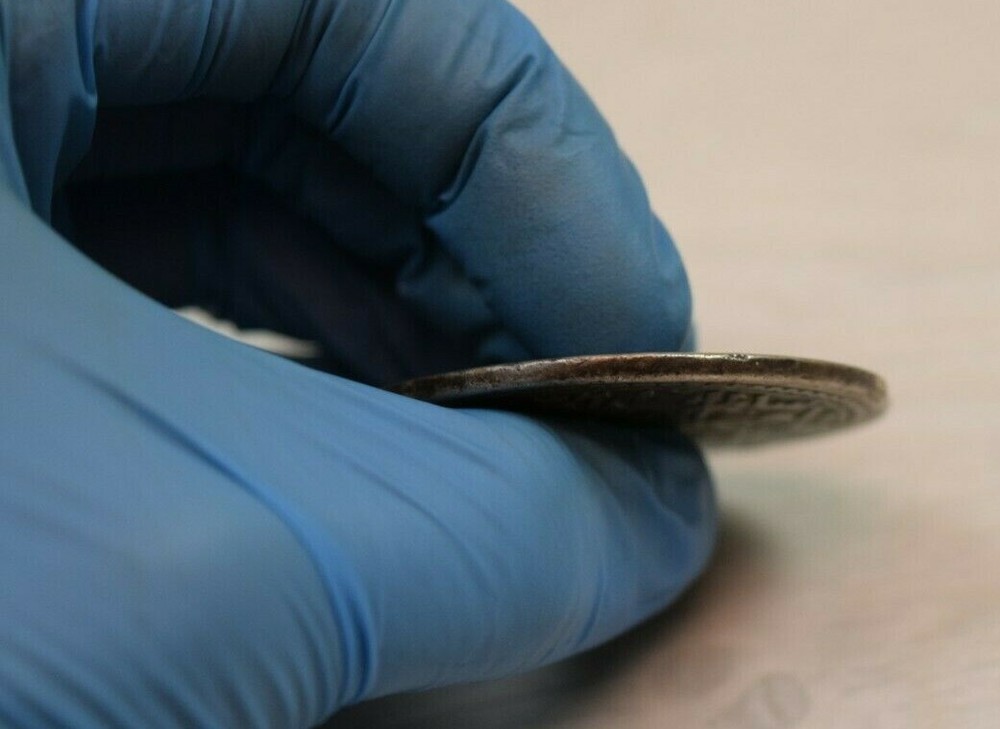 Antique Unknown OTTOMAN Empire Turkish Solid Silver Coin Circa 1800's 29.2 grams
