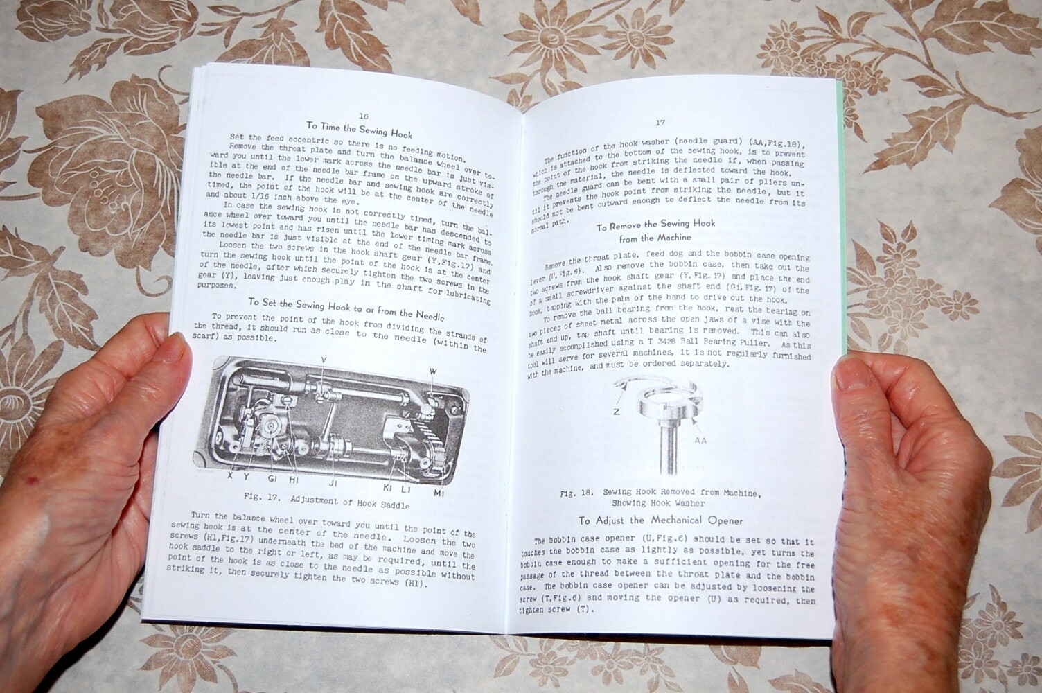 Using & Adjusting Instructions Manual for Singer Sewing Machines 111w150 111w151