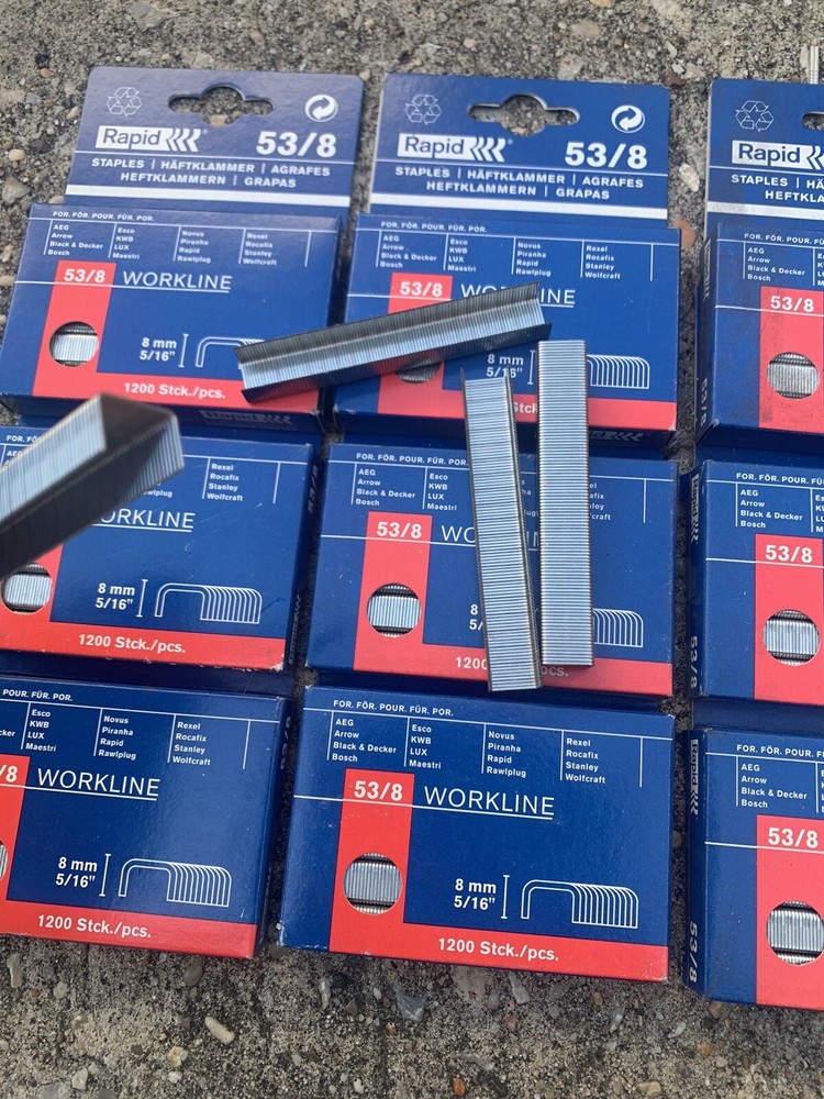 Rapid Staples. 53/8