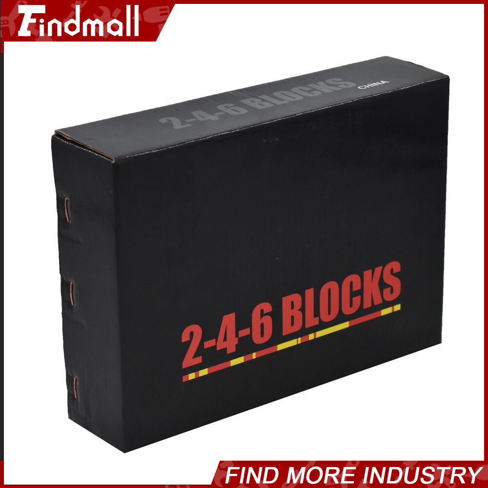 2 Matched Pair 2-4-6 Blocks 23 Holes .0002" Machinist Precision 246 Jig 2 4 6